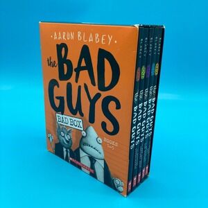 The Bad Guys Bad Box Book Set Paperbacks #1-5 Aaron Blabey Scholastic
